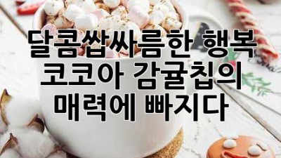 달콤쌉싸름한 행복, 코코아 감귤칩의 매력에 빠지다!
